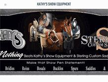 Tablet Screenshot of kathysshowequipment.com